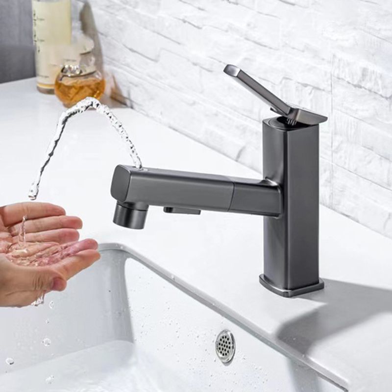 Contemporary Sink Faucet Plian Low Arc Vessel Sink Bathroom Faucet