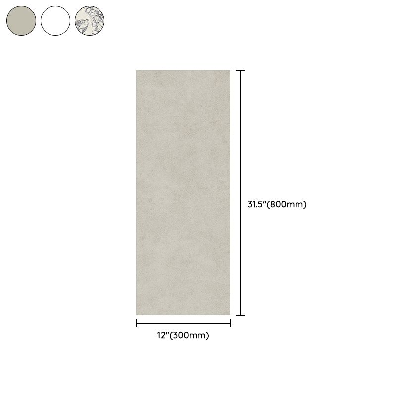 Modern Style Floor Tile Waterproof Scratch Resistant Straight Edge Floor Tile