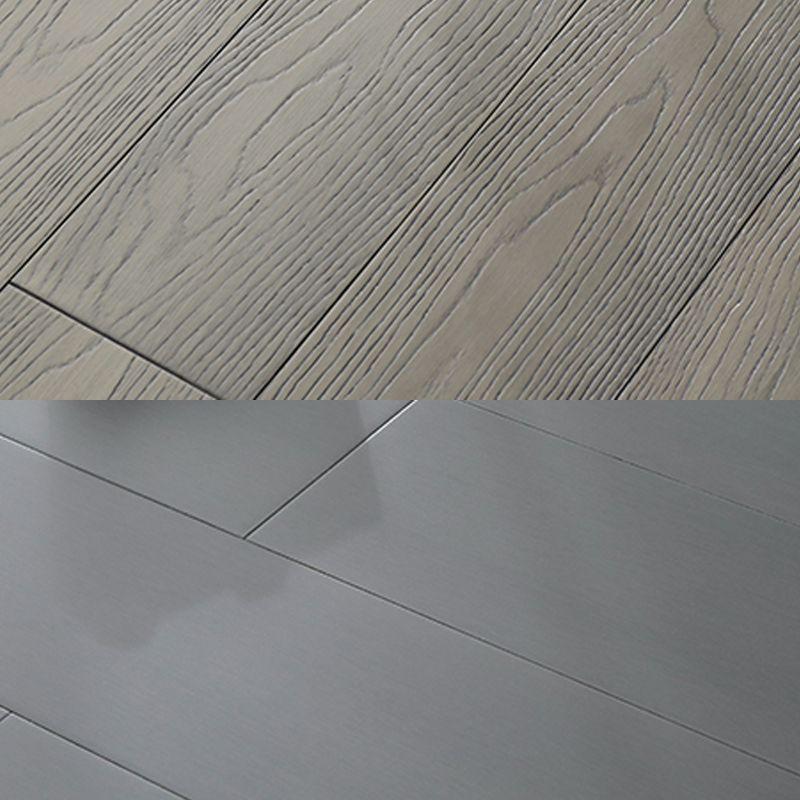 Modern Tile Flooring Solid Wood Click Lock Smooth Floor Planks