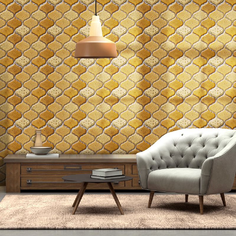 Irregular Wall Tile Textured Design Pressed Waterproof Wall Tile for Living Room