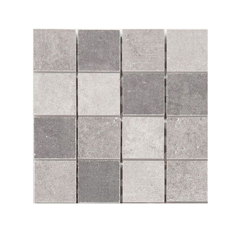 Clean Mosaics Tile Wallpaper Panel Set for Kitchen, Grey, 2.2-sq ft, Peel and Paste