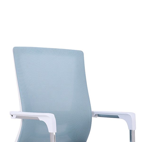 Modern Plastic Desk Chair with Hight Back and Mesh Home Office Chair