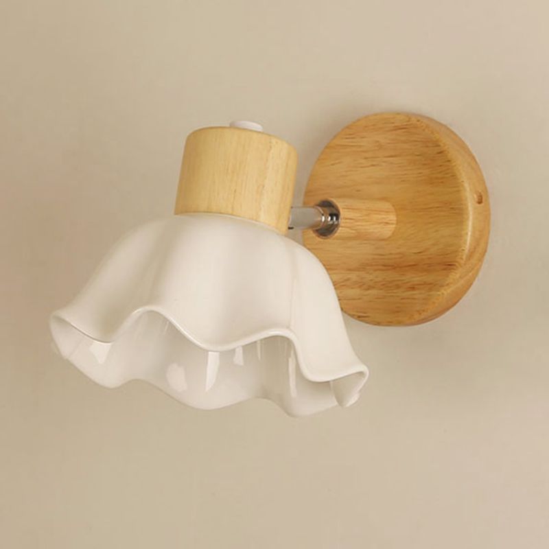 Wooden Wall Light Fixture Simple Wall Light Sconce for Bedroom