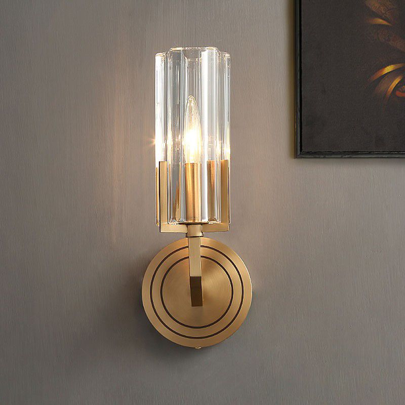 Post-Modern Wall Light Sconces Copper Wall Light Fixture in Gold