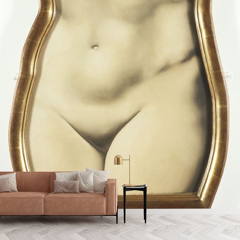 Rene The Representation Mural Decal Surreal Stain-Resistant Bedroom Wall Art, Custom-Made