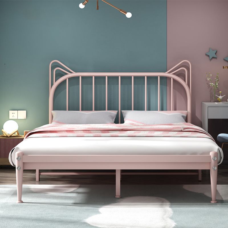 Modern and Contemporary Mattress Metal Slat Headboard Animals Bed