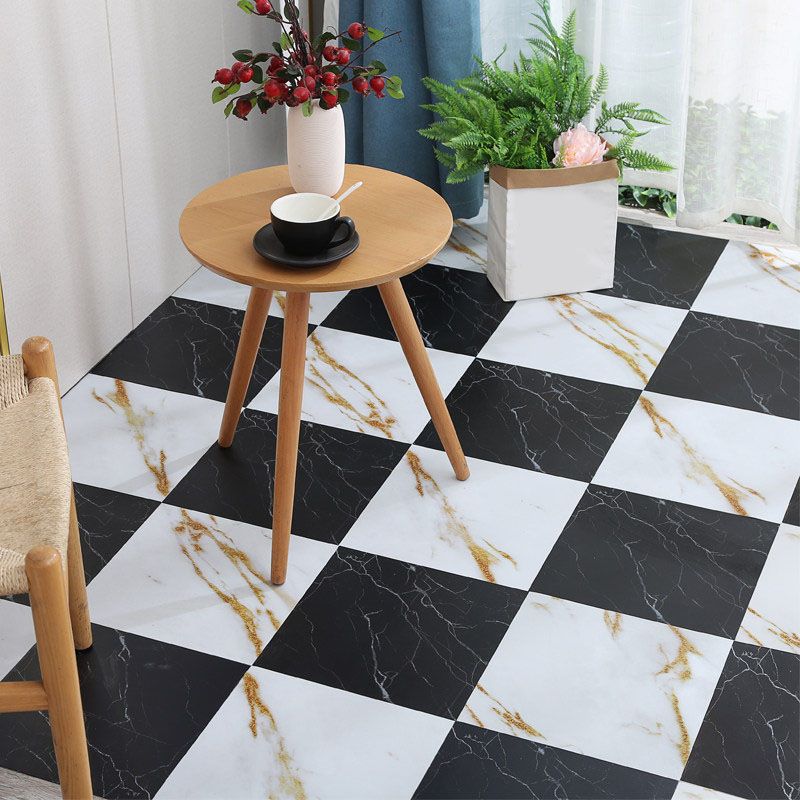 Modern Peel and Stick Tiles Plastic Single Tile Peel & Stick Mosaic Tile