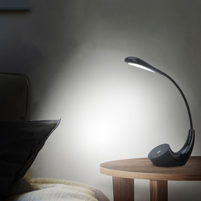 Plastic flexible ARM BRAUT LAMP MINIMALE LED DE LECTURE RECHARGÉable avec contrôle tactile