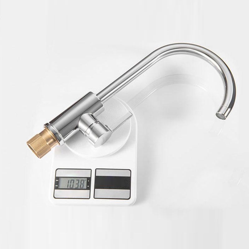 Modern Kitchen Faucet Brass Lever Handles Swivel Spout Bar Prep Kitchen Faucet