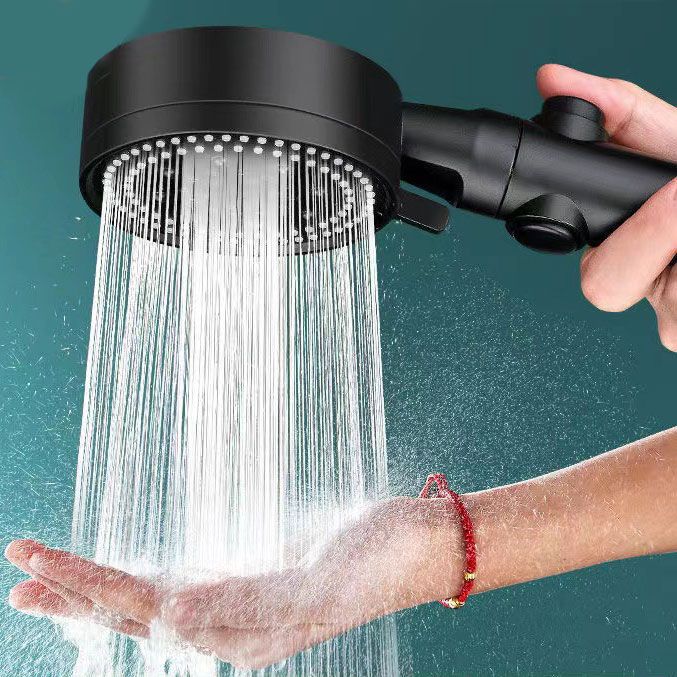 Contemporary Shower Head Combo Handheld Shower Head Plastic Wall-Mount Round Shower Head