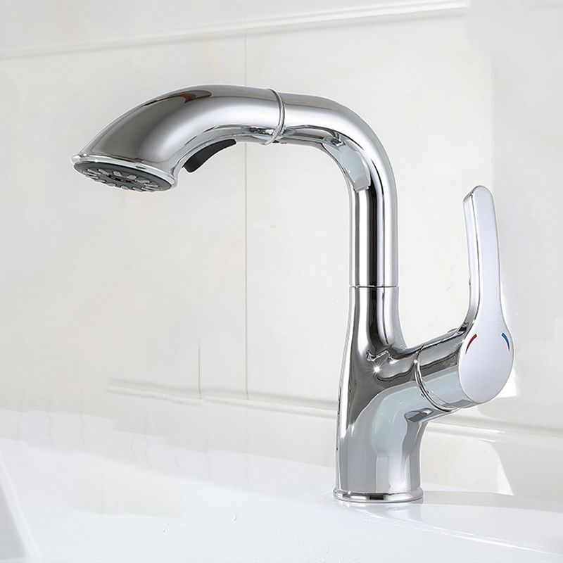 Simplicity Centerset Faucet Pure Color Bathroom Vessel Faucet