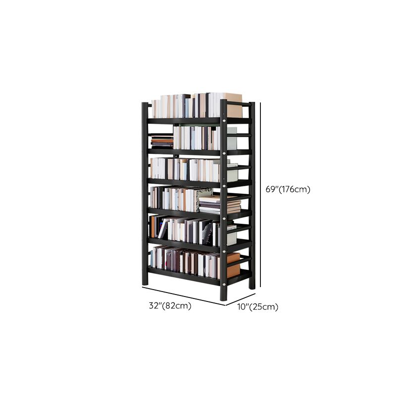 Industrial Freestanding Shelf Bookcase Steel Children's Bookshelf