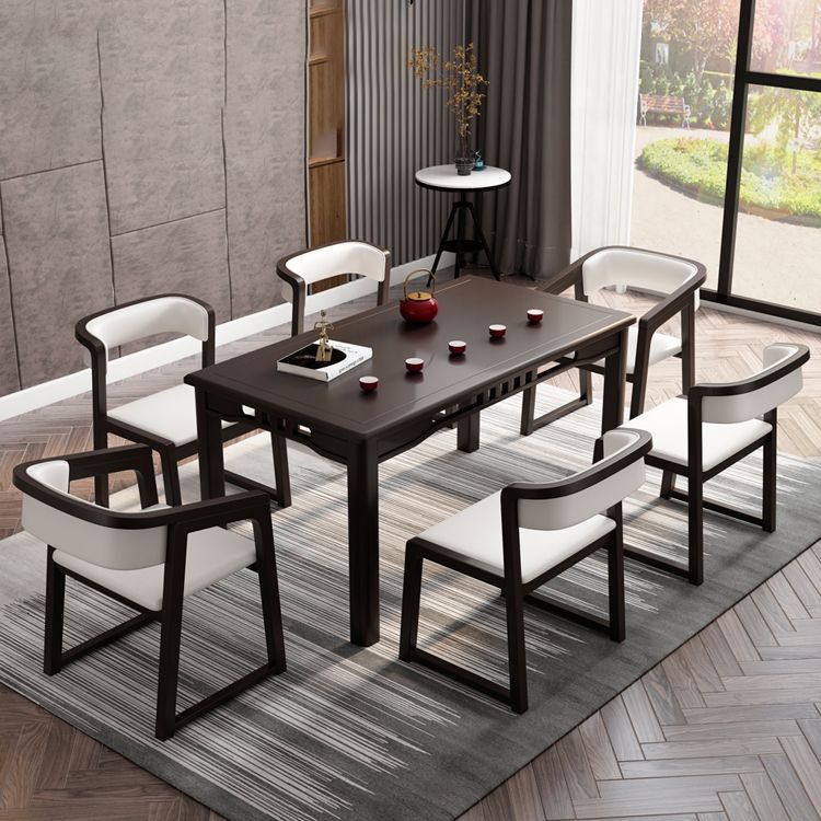 Modern Style Dining Chairs Solid Wood Side Chairs for Dining Room