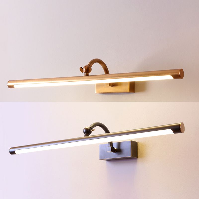 Moderne stijl geometrische LED-wandlampen metalen 1-licht spiegel wandmontage verlichting