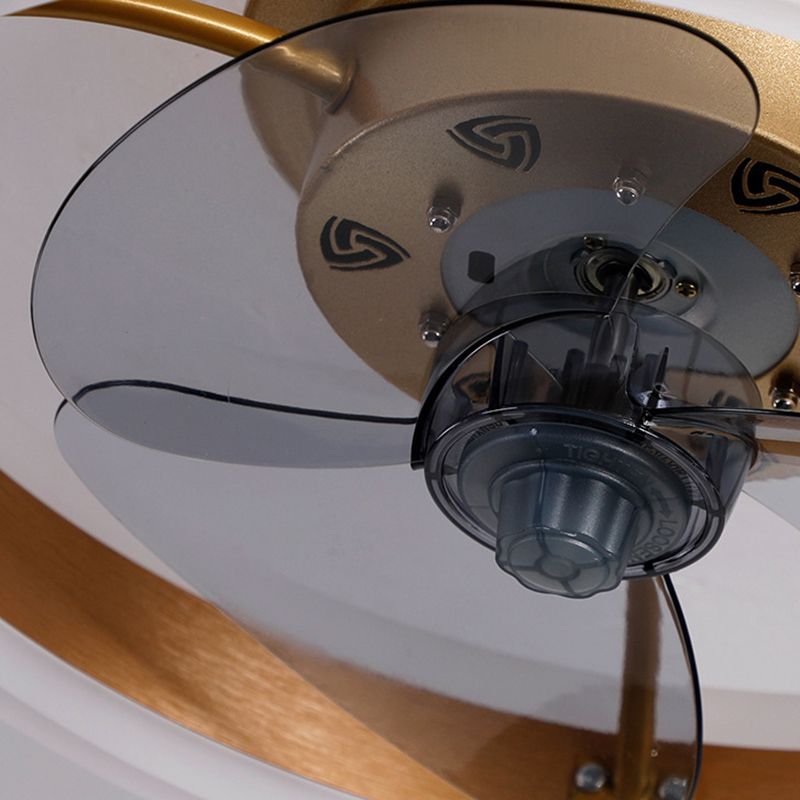 Modern Style Ceiling Fan Lighting Metal 2 Light Ceiling Fan Lighting for Living Room