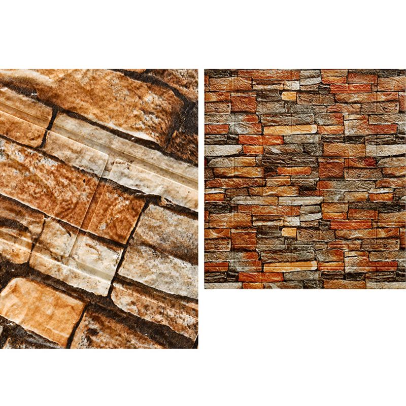 3D Artificial Brick Wall Panel Industrial Style Home Living Room Wall Plate(10-Pack)