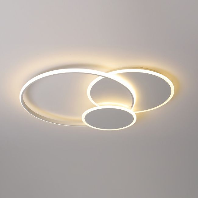 Cirkels inbouwlamp minimalistische stijl metalen LED-plafondlamp