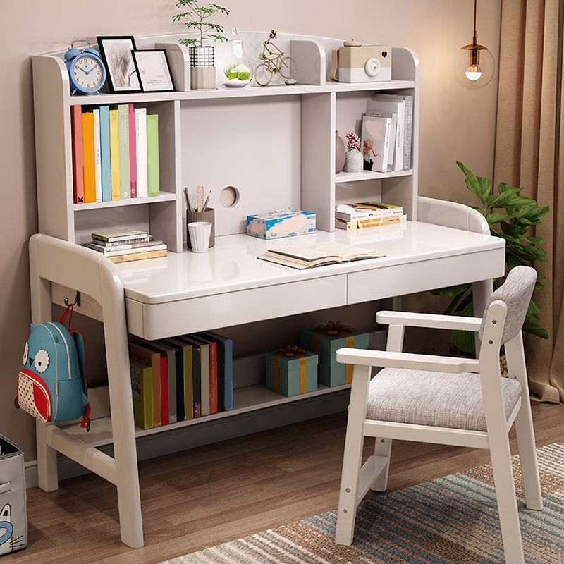 Modern Solid Wood Bedroom Writing Desk Adjustable Office Desk