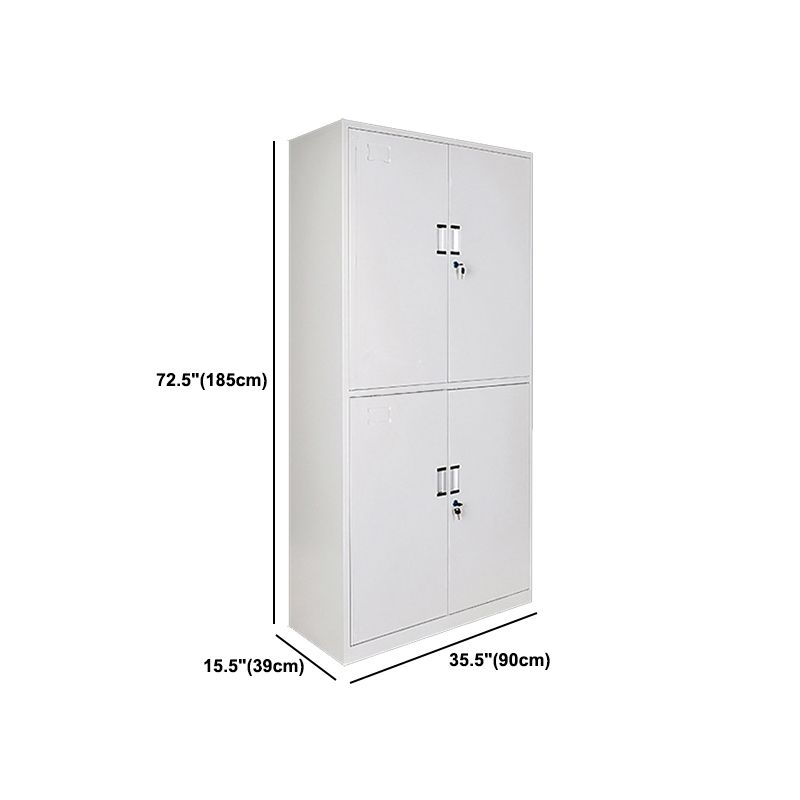 Modern Vertical Cabinet Metal File Cabinet with Storage Shelves