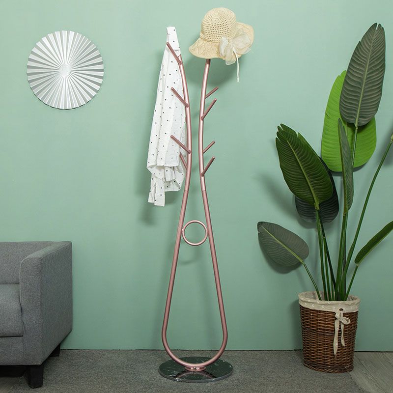 Modern Entryway Kit Metal Free Standing No Distressed Coat Hanger