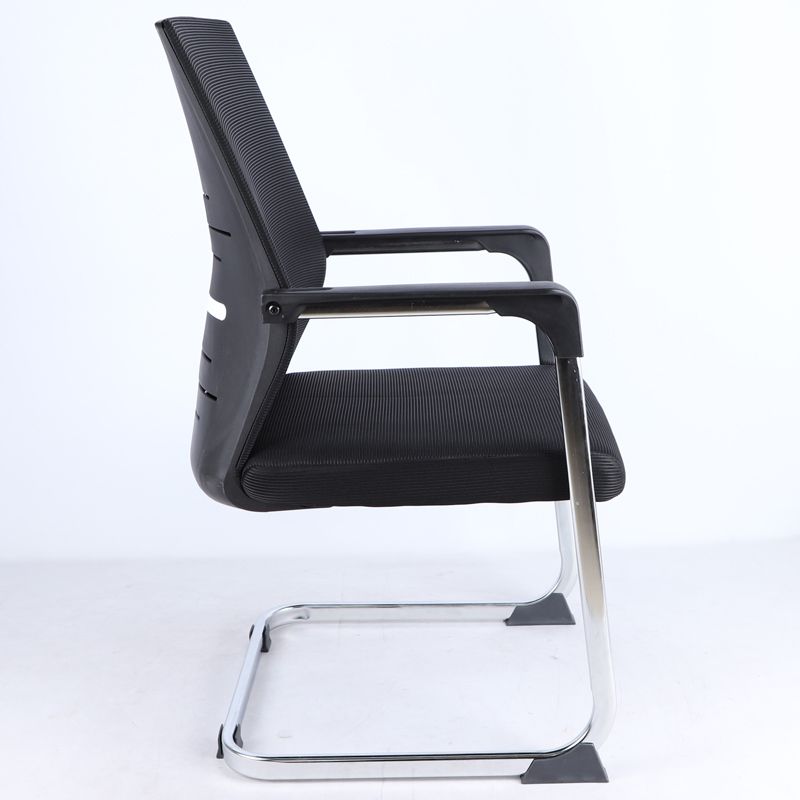 No Wheels Mid-back Office Chair Ergonomic Computer Task Mesh Desk Chair