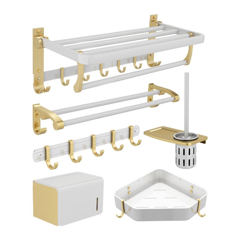 Modern Bath Hardware Set Bath Shelf Towel Bar Bathroom Accessories Hardware Set