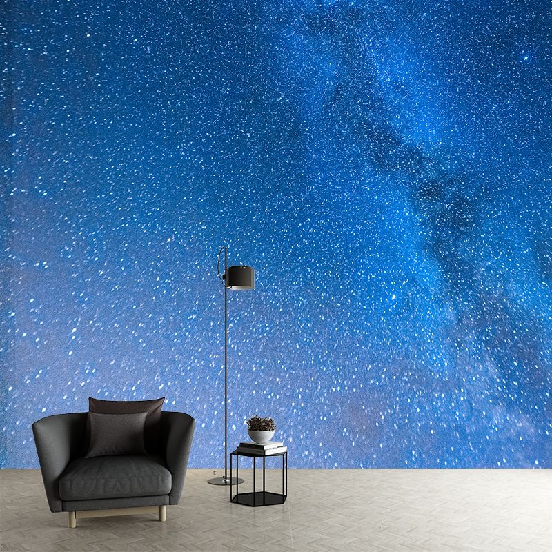 Vivid 3D Mural Mildew Resistant Wall Cosmic Galaxy Wallpaper Living Room Wall Mural