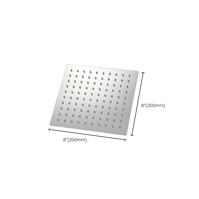 Fixed Large Shower Head Standard Spray Pattern Large Shower Head