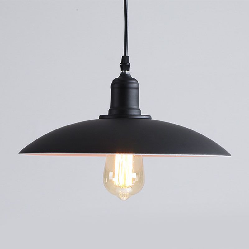 1 Light Ceiling Pendant Creative Industrial Style Metal Pendant for Restaurant