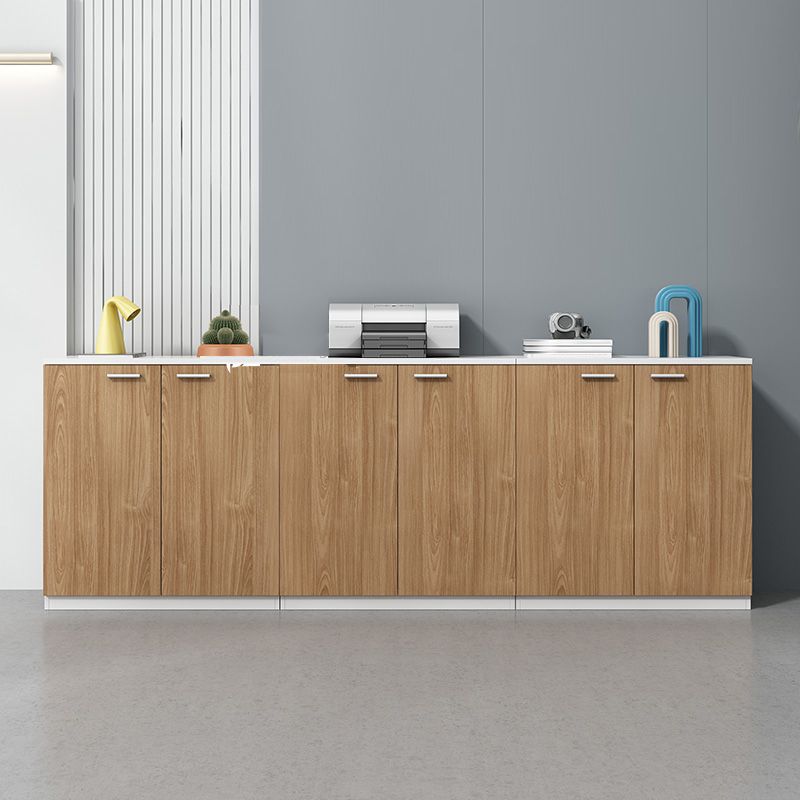 Contemporary Lateral Filing Cabinet Engineered Wood File Cabinet