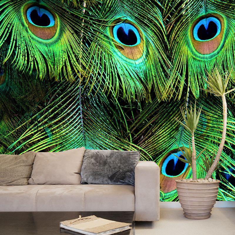 Contemporary Feather Wall Mural Photography Home Stain Resistant Wall Mural