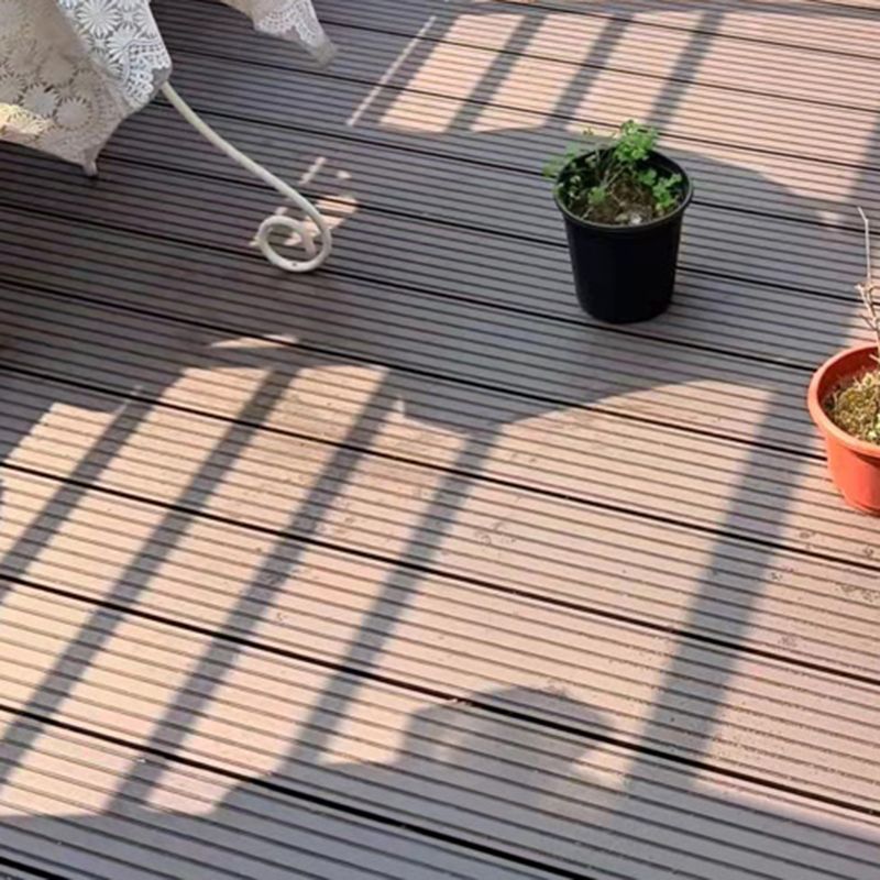 Outdoor Wooden Decking Tiles Waterproof Snapping Floor Tiles