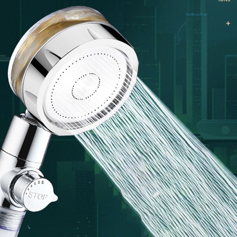 Plastic Shower Head Modern Style Plastic Adjustable Shower Head