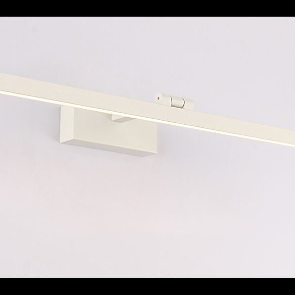 Estilo nórdico Simplicidad impermeable Luz de tocador de tocador rotatable Libra de espejo LED de revestimiento de acrílico para baño