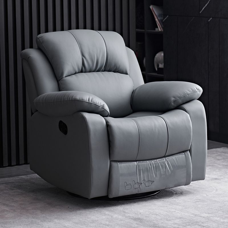 Genuine Leather Home Theater Recliner Modern Recliner for Living Room