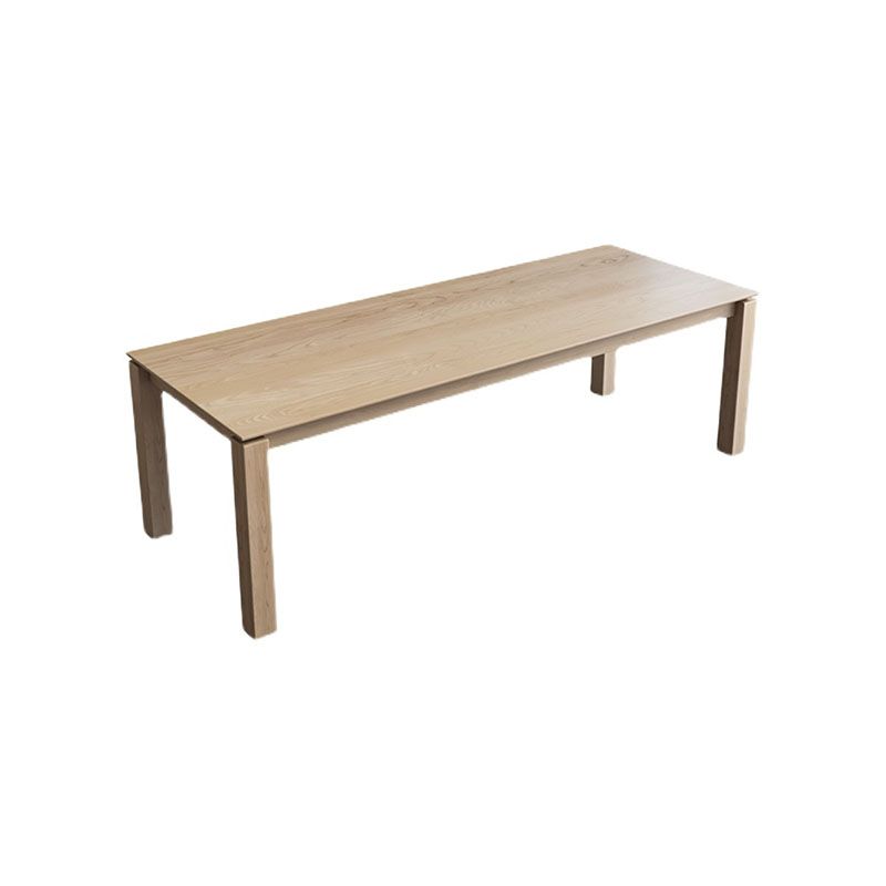 Simple Modern Office Table 30-inch Height Pine Desk for Home