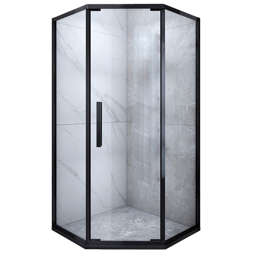 Tempered Glass Shower Enclosure Neo-Angle Clear Shower Enclosure