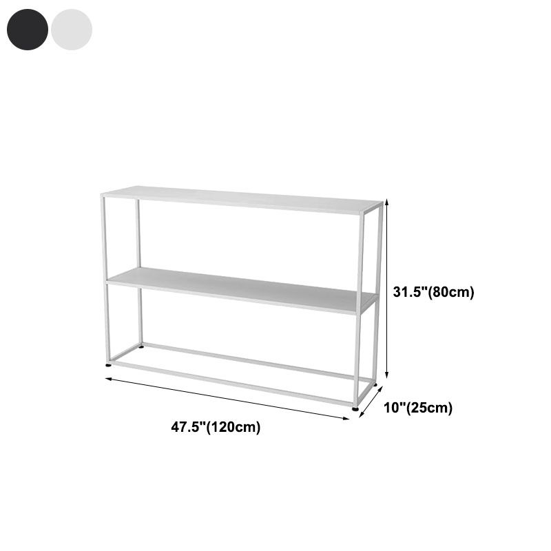 Modern Style Bookcase Metal Etagere Bookshelf for Home Office