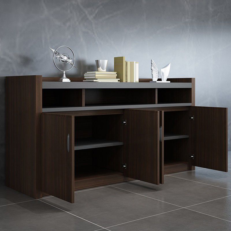 Modern Style File Cabinet Wooden Frame Storage Filing Cabinet for Office