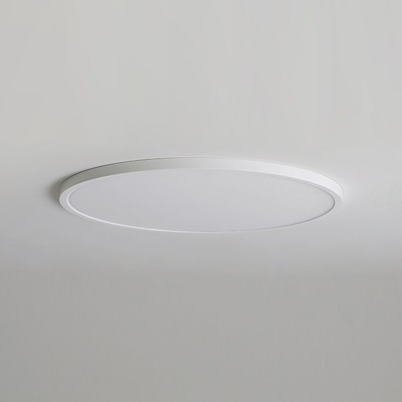 Semplicità Apparecchio di illuminazione a soffitto per montaggio a incasso Luce rotonda a LED montata a soffitto