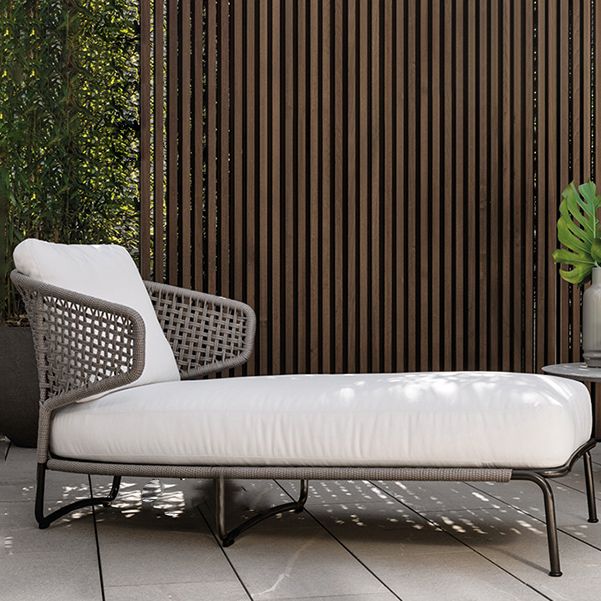 Farmhouse Outdoor Patio Sofa Metal Fade Resistant and Rust Resistant Patio Sofa