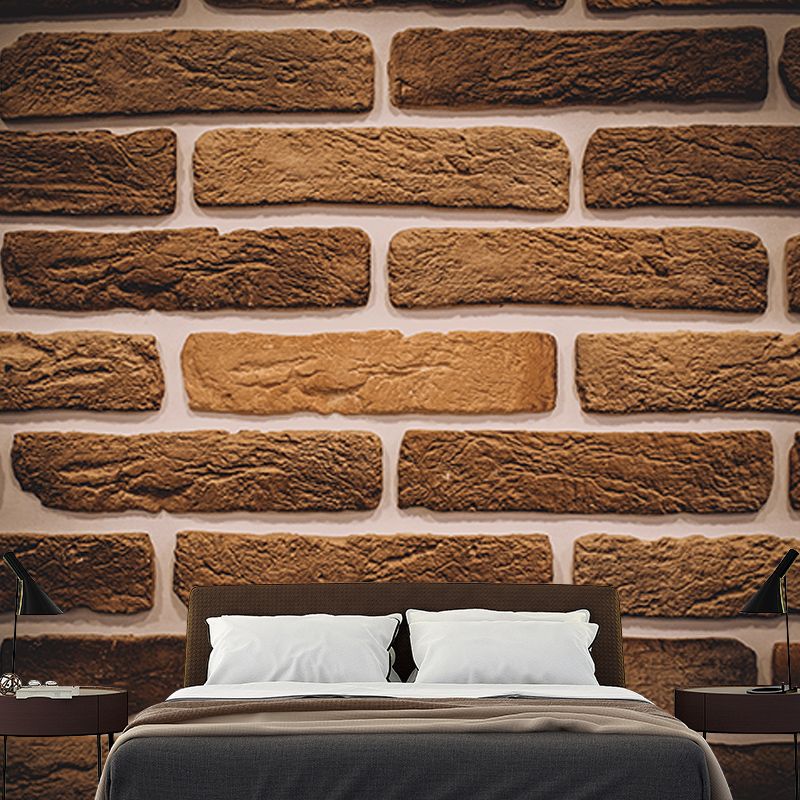 Brick Wall Photography Mural Wallpaper Decorative Bedroom Wall Mural