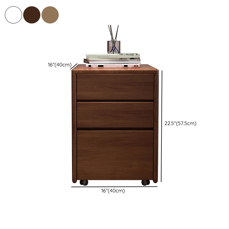 Traditional Style Vertical Filing Cabinet Wood Filing Cabinet with Storage