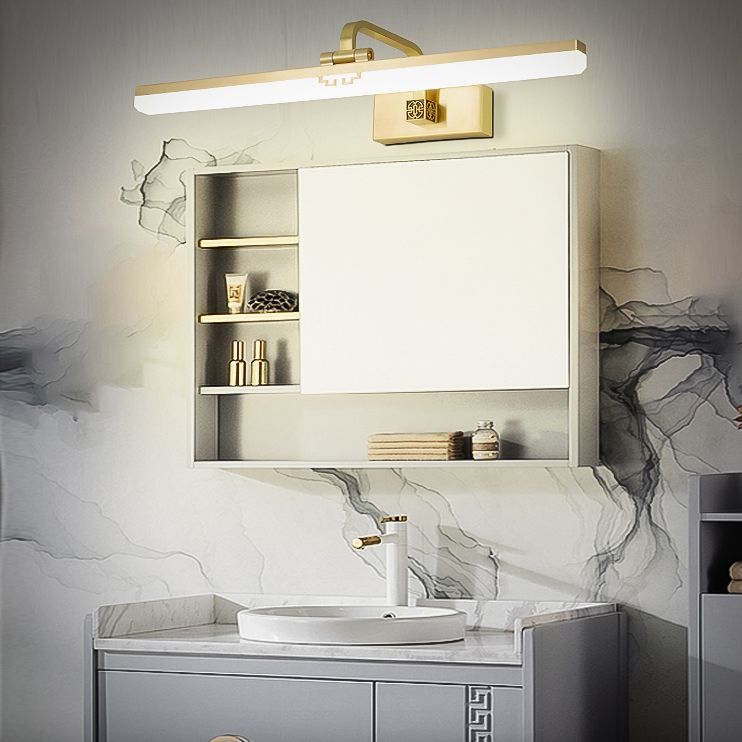 Moderno stile minimalista a semplificare la lampada montata a parete con il bagno