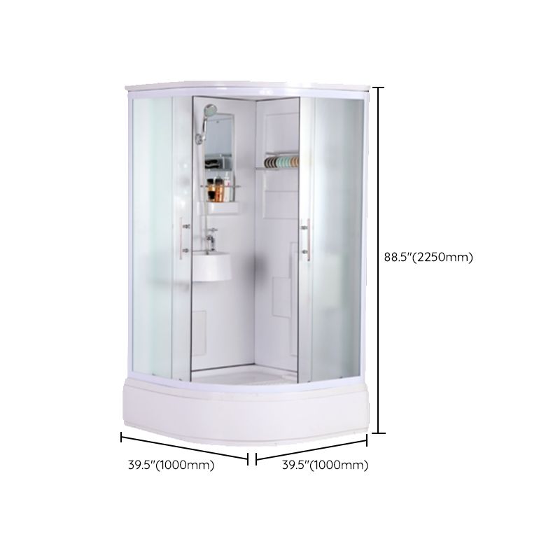 Shower Stall Faucet Shower Head Polish Rectangular Shower Stall