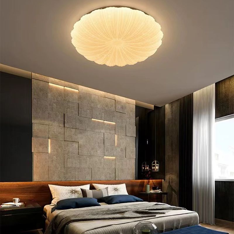 Modernism Flush Mount Lighting LED White Ceiling Light for Bedroom