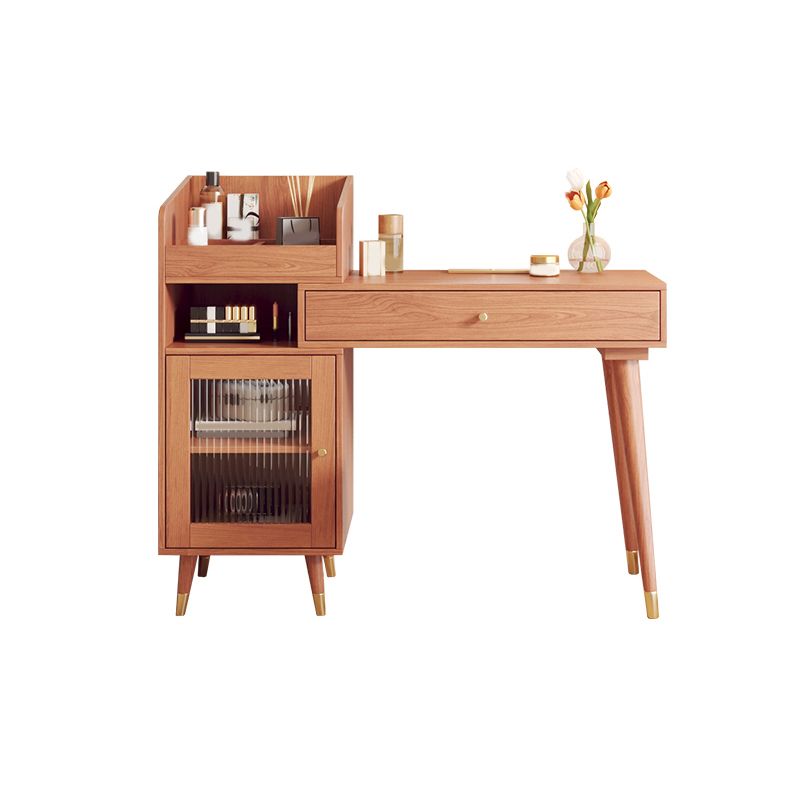 Nordic 1-Drawer Retractable Dressing Table, 46.5W X 15D X 37.4H