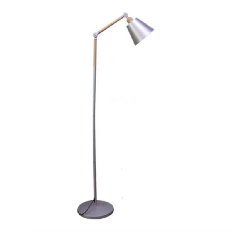 1 Light Cone Floor Lamp Modernism Metal Standard Lamps for Living Room