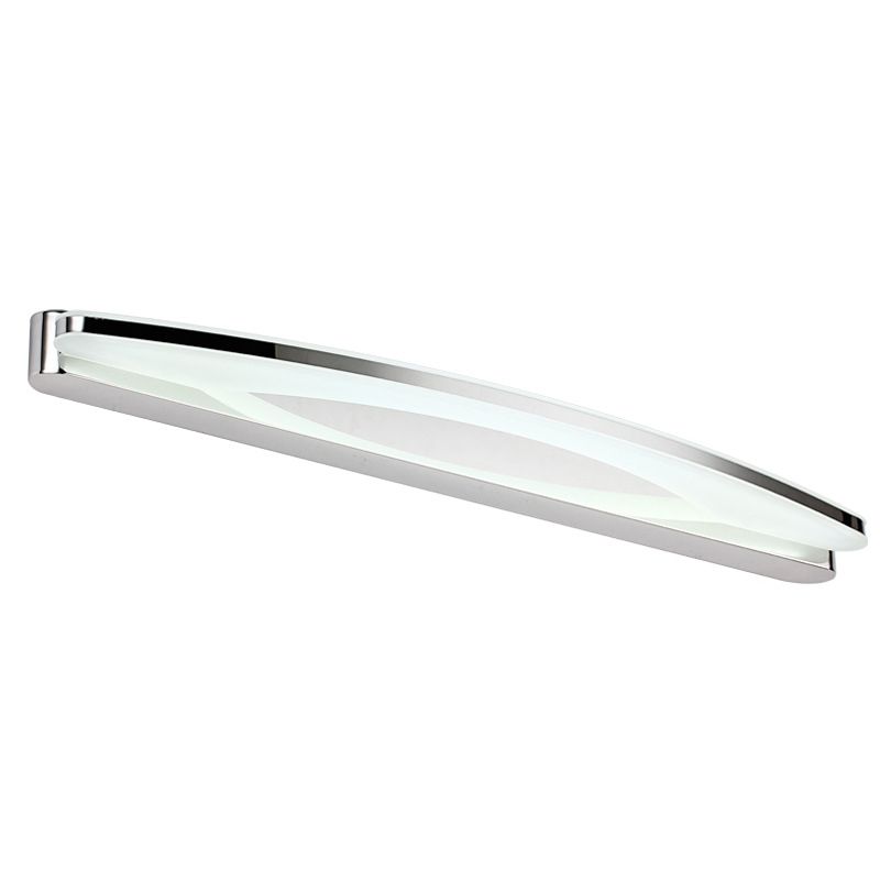 Modern Style Mirror Cabinet Bathroom Wall Lights Steel Linear Shade LED Ambient Vanity Lighting