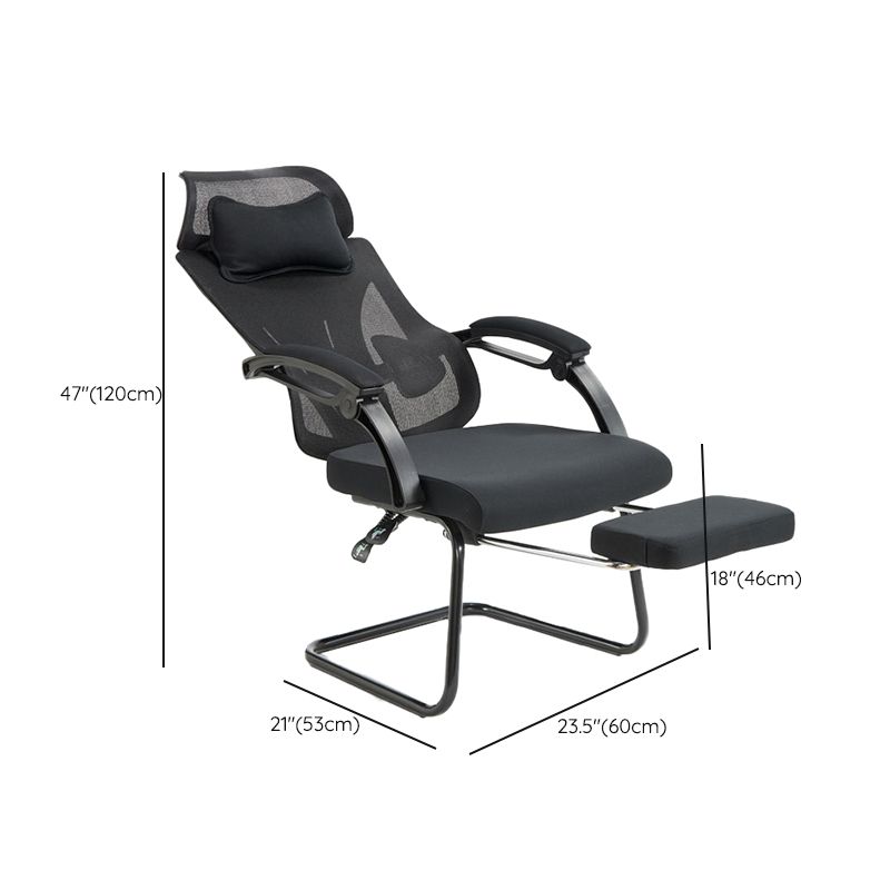 Padded Arms Desk Chair Modern No Distressing Ergonomic Office Chair